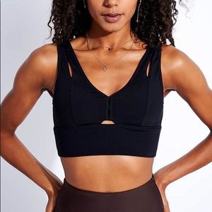 ALO YOGA United Long Bra Cool Coverage Size S